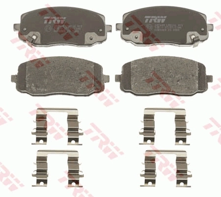 TRW fékbetétkészlet, tárcsafék - GDB3369AT - TothCarparts
