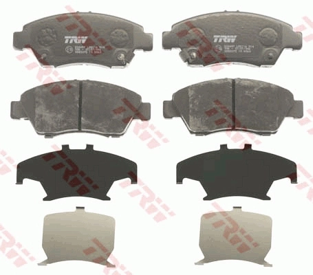 TRW fékbetétkészlet, tárcsafék - GDB3375DT - TothCarparts