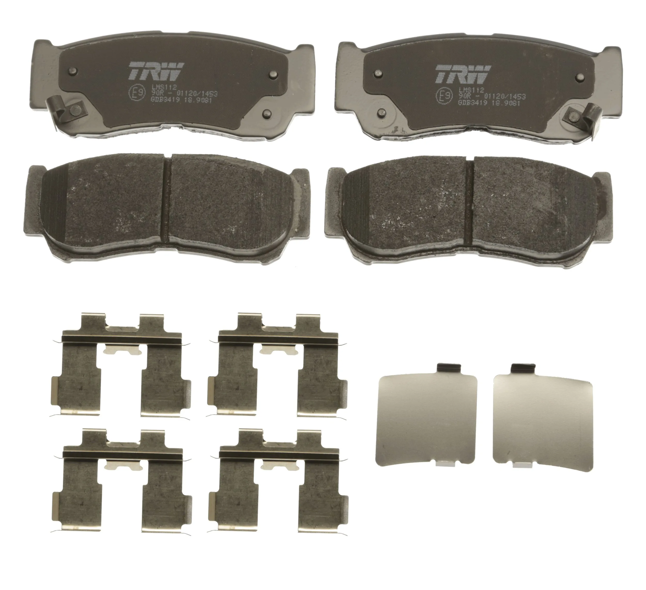 TRW fékbetétkészlet, tárcsafék - GDB3419 - TothCarparts