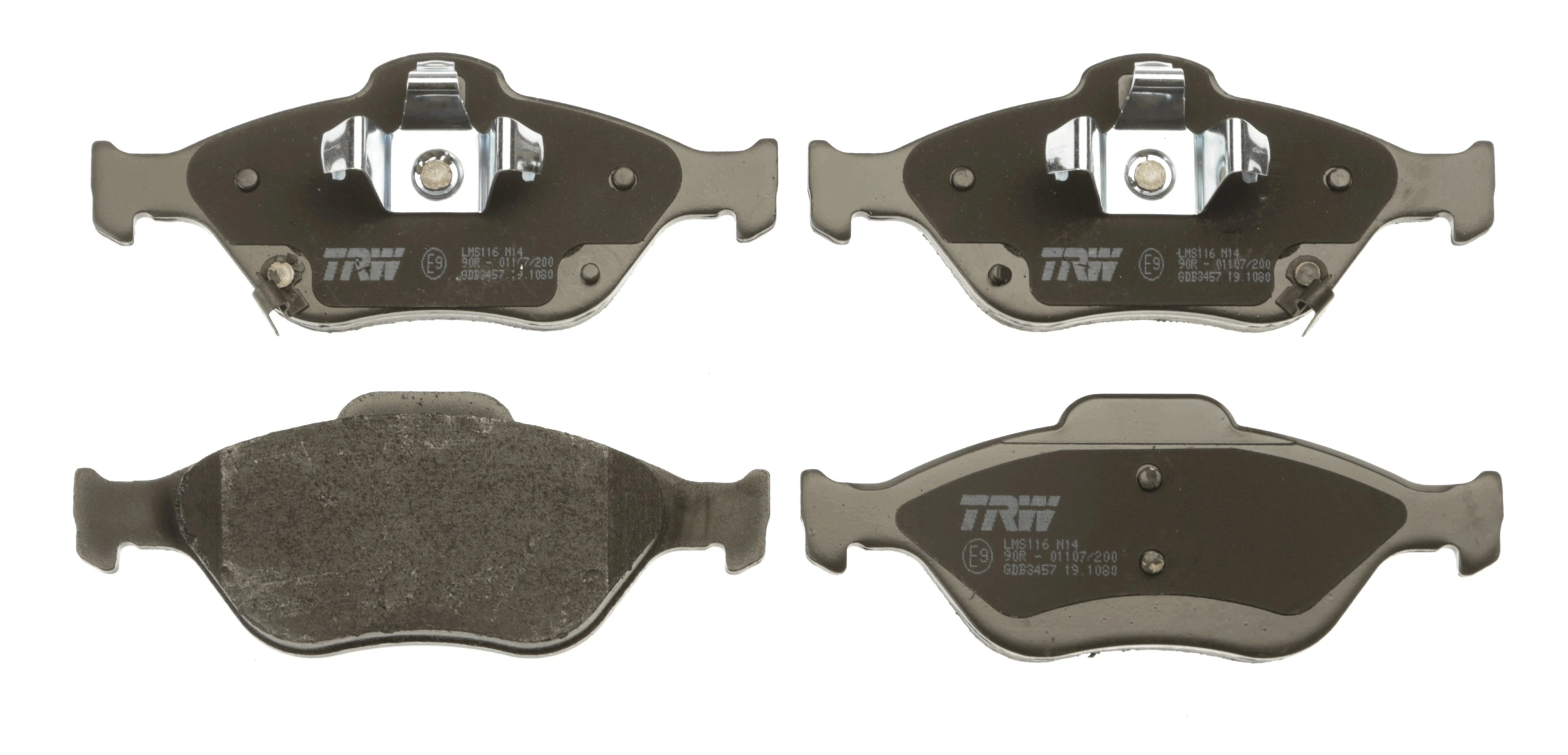 TRW fékbetétkészlet, tárcsafék - GDB3457 - TothCarparts