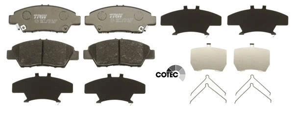 TRW fékbetétkészlet, tárcsafék - GDB3493AT - TothCarparts