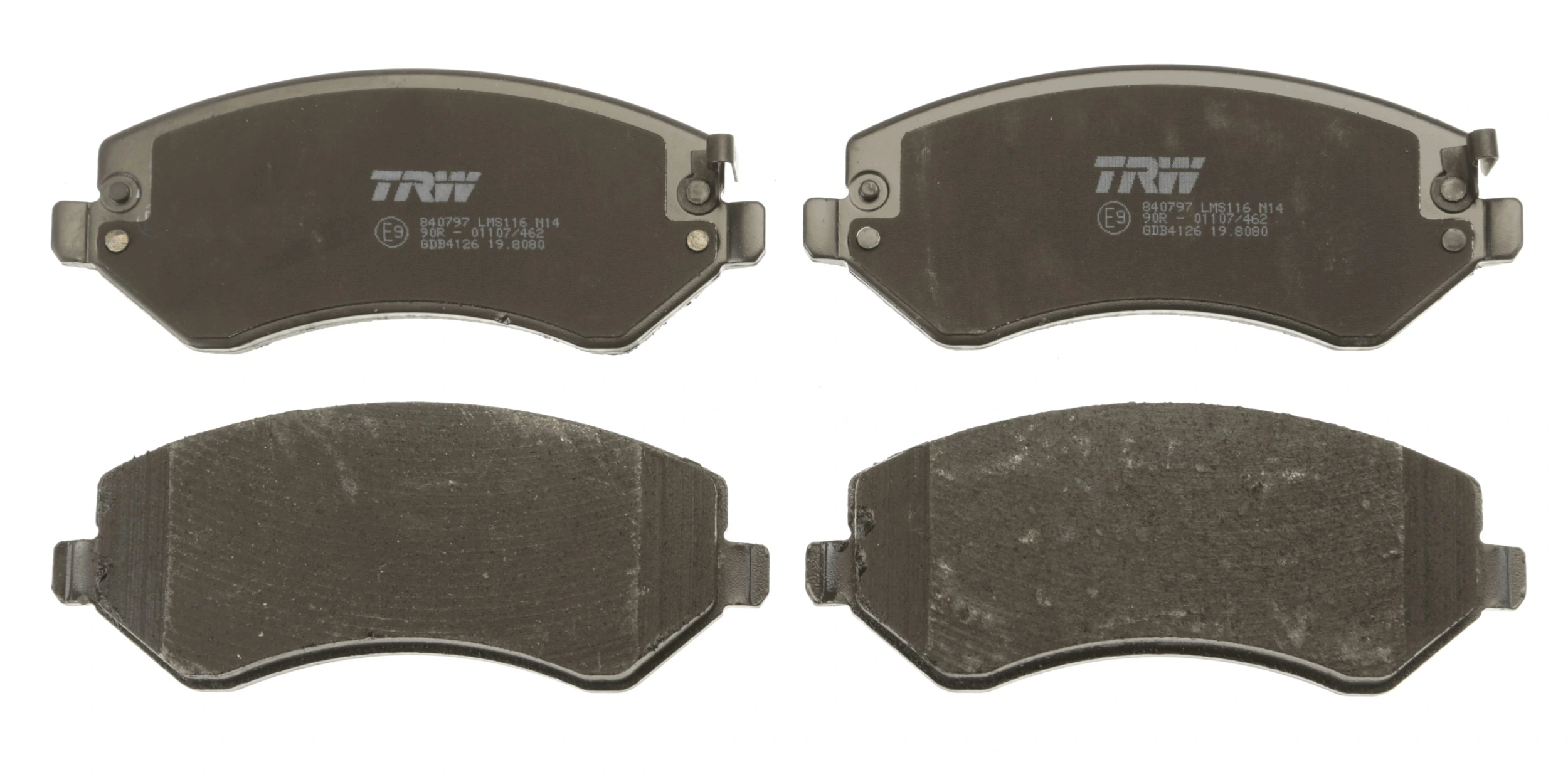 TRW fékbetétkészlet, tárcsafék - GDB4126 - TothCarparts