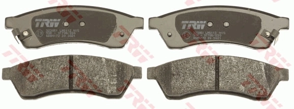 TRW fékbetétkészlet, tárcsafék - GDB4172AT - TothCarparts