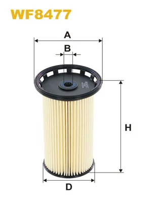 ANDEL Üzemanyagszűrő - ANF0208 - TothCarparts