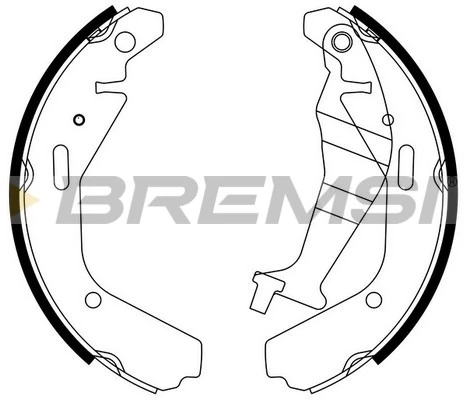 BREMSI fékpofakészlet - GF0359 - TothCarparts