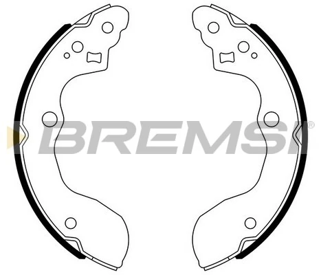 BREMSI fékpofakészlet - GF0926 - TothCarparts