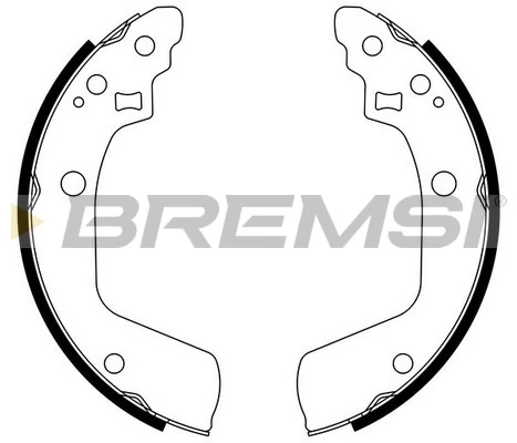 BREMSI fékpofakészlet - GF0927 - TothCarparts