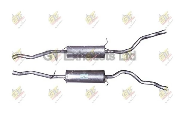 GT Exhausts középső hangtompító - GFE896 - TothCarparts