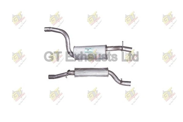 GT Exhausts középső hangtompító - GFE929 - TothCarparts