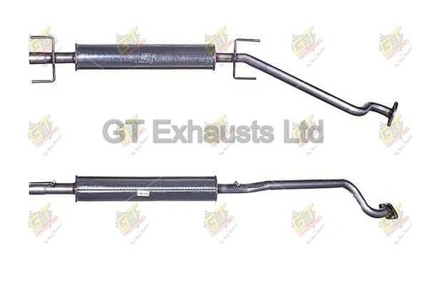 GT Exhausts középső hangtompító - GGM324 - TothCarparts