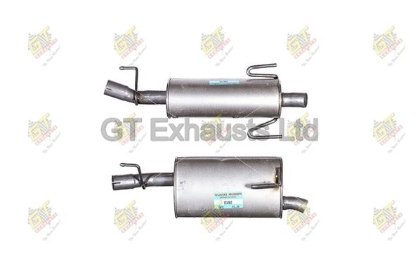 GT Exhausts hátsó hangtompító - GGM470 - TothCarparts