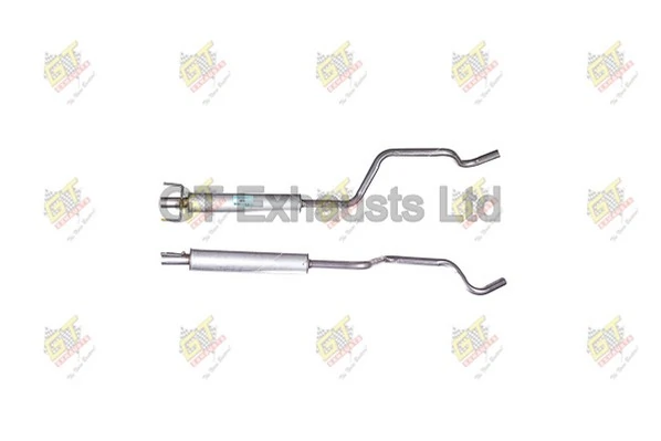 GT Exhausts középső hangtompító - GGM514 - TothCarparts