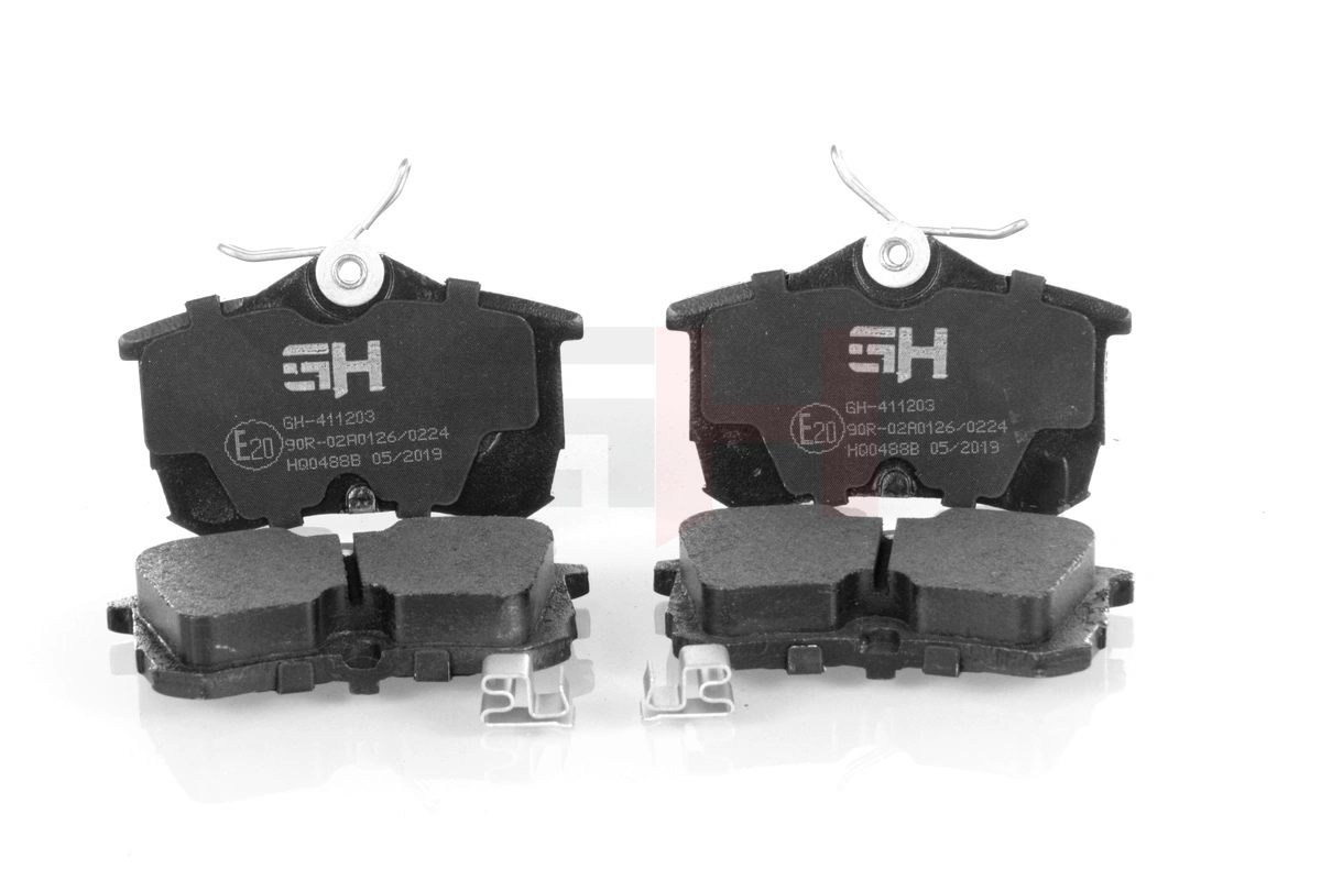 GH fékbetétkészlet, tárcsafék - GH-411203 - TothCarparts