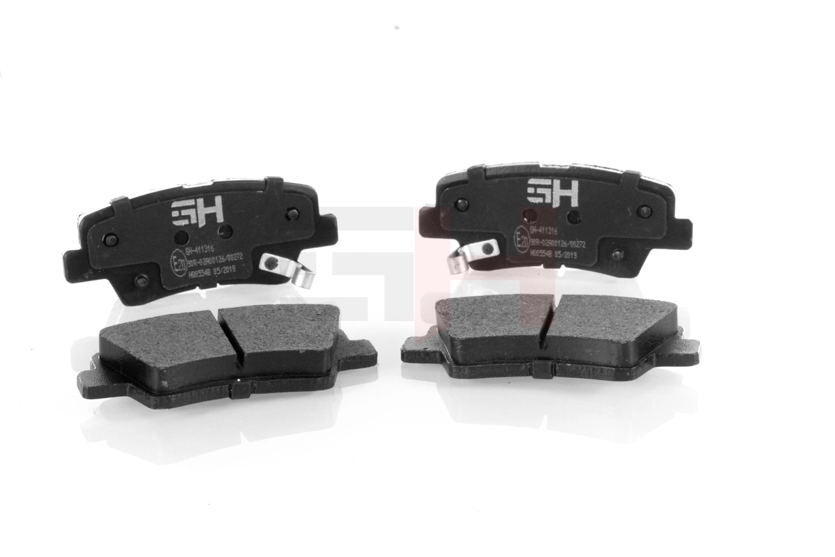 GH fékbetétkészlet, tárcsafék - GH-411316 - TothCarparts