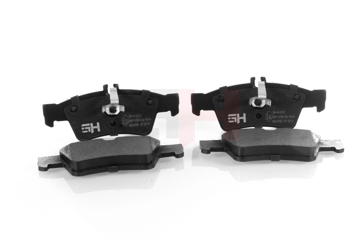 GH fékbetétkészlet, tárcsafék - GH-412312 - TothCarparts