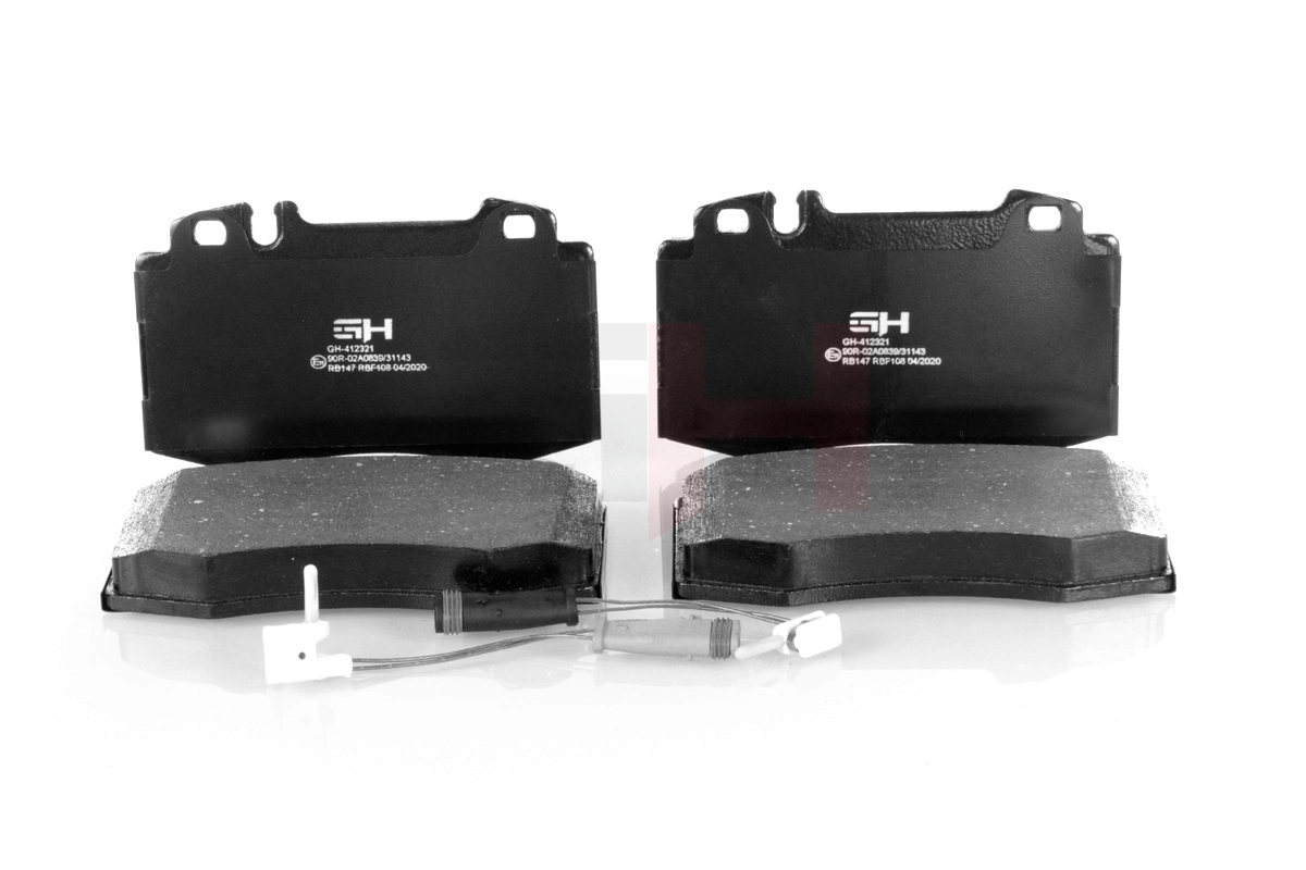 GH fékbetétkészlet, tárcsafék - GH-412321 - TothCarparts