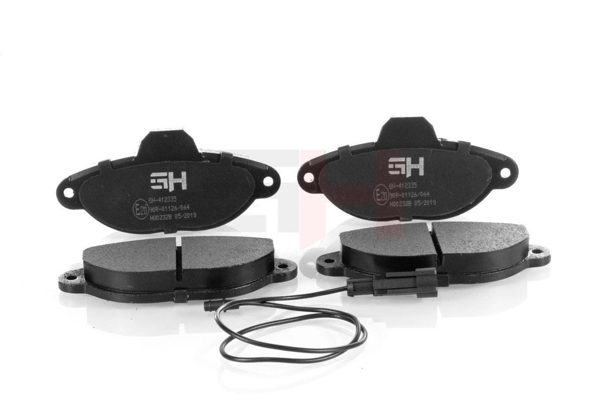 GH fékbetétkészlet, tárcsafék - GH-412335 - TothCarparts
