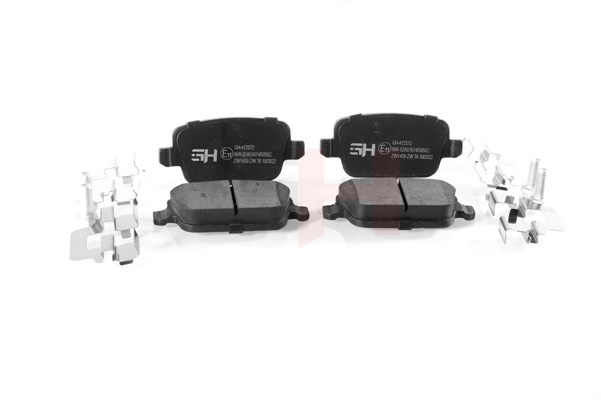 GH fékbetétkészlet, tárcsafék - GH-412572 - TothCarparts