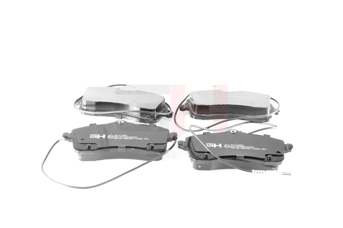 GH fékbetétkészlet, tárcsafék - GH-412803 - TothCarparts