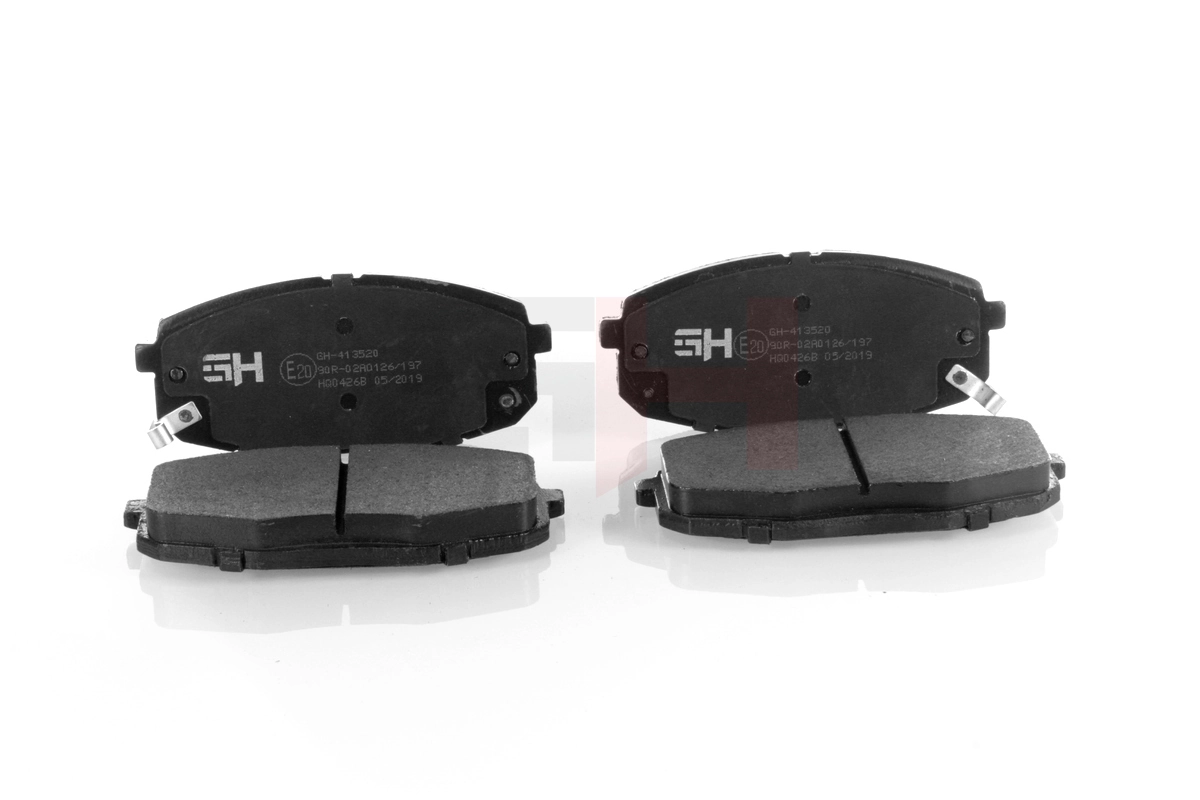 GH fékbetétkészlet, tárcsafék - GH-413520 - TothCarparts
