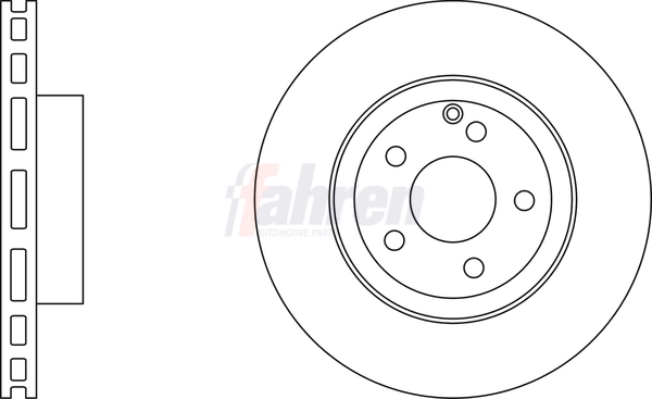 Fahren féktárcsa - FBD6368 - TothCarparts