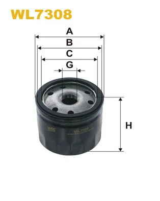 ANDEL olajszűrő - ANF0087 - TothCarparts