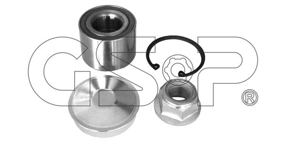 GSP kerékcsapágy készlet - GK3525 - TothCarparts