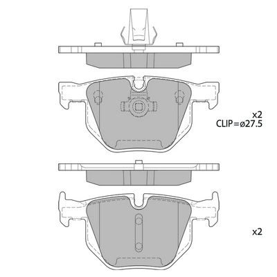 HAGEN fékbetétkészlet, tárcsafék - GP2158 - TothCarparts