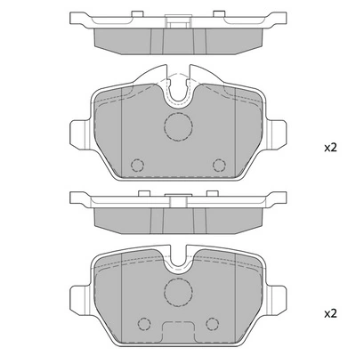 HAGEN fékbetétkészlet, tárcsafék - GP2161 - TothCarparts