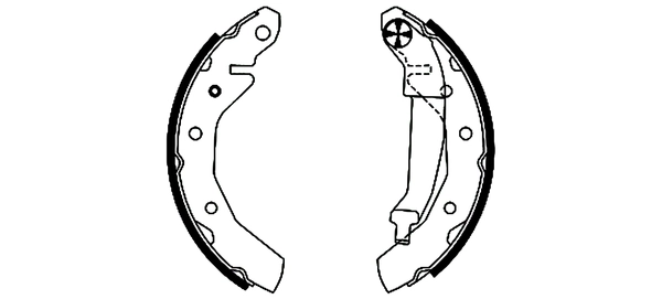 PAGID fékpofakészlet - H9015N - TothCarparts