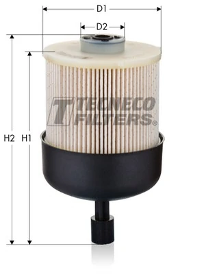 TECNECO FILTERS Üzemanyagszűrő - GS014389E - TothCarparts