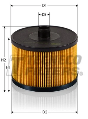 TECNECO FILTERS Üzemanyagszűrő - GS0304E - TothCarparts