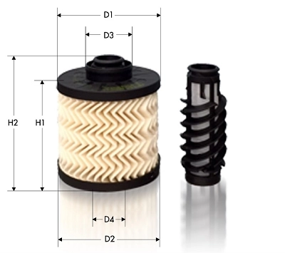 TECNECO FILTERS Üzemanyagszűrő - GS2084E - TothCarparts