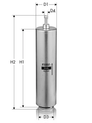 TECNECO FILTERS Üzemanyagszűrő - GS5001 - TothCarparts