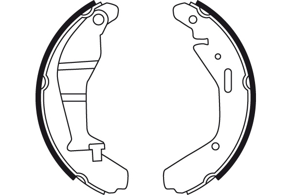 TRW fékpofakészlet - GS8724 - TothCarparts