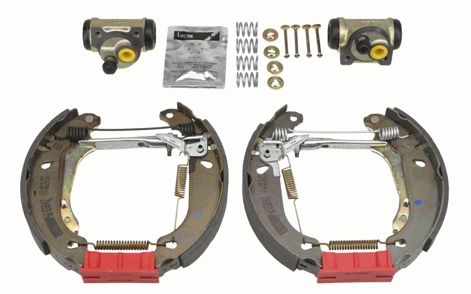 TRW fékpofakészlet - GSK1260 - TothCarparts