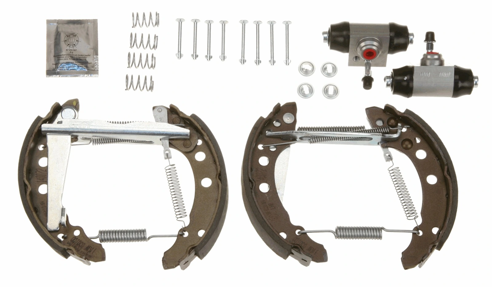 TRW fékpofakészlet - GSK1515 - TothCarparts