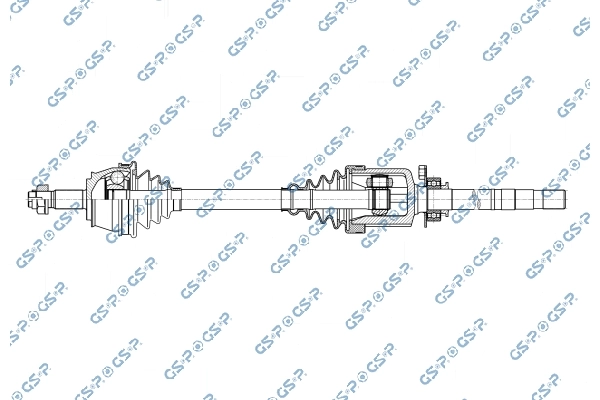 MDR hajtótengely - GSP-217210 - TothCarparts