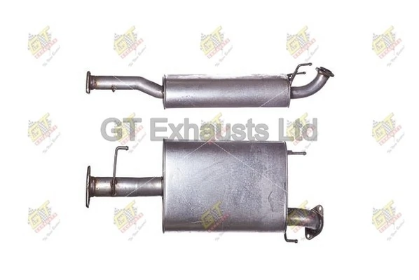 GT Exhausts középső hangtompító - GTY632 - TothCarparts