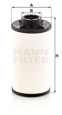 MANN-FILTER hidraulikus szűrő, automatikus váltó - H 6003 z - TothCarparts