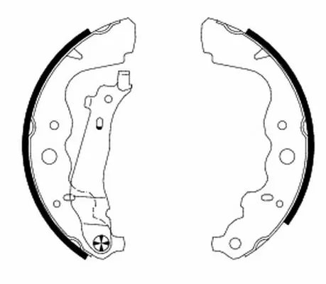 PAGID fékpofakészlet - H1693 - TothCarparts