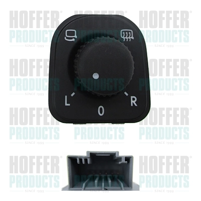 HOFFER kapcsoló, külső tükör állítás - H206026 - TothCarparts