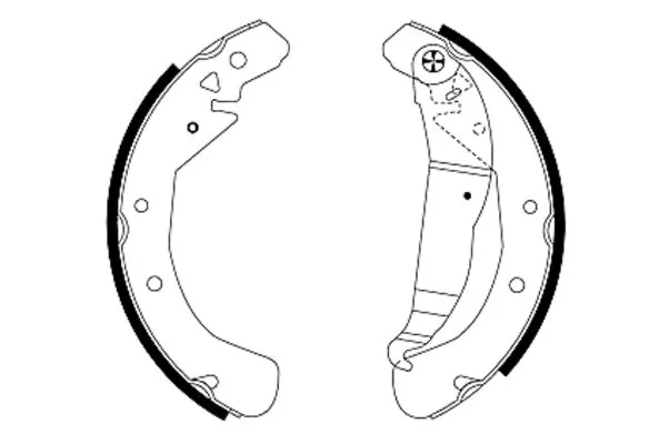 PAGID fékpofakészlet - H8945 - TothCarparts