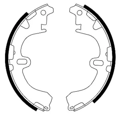 PAGID fékpofakészlet - H8970 - TothCarparts