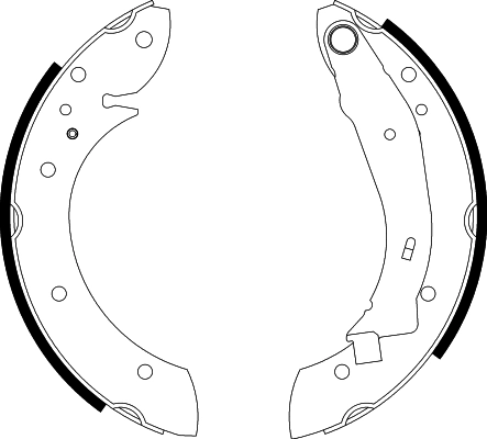 PAGID fékpofakészlet - H9000 - TothCarparts