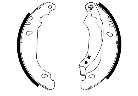 PAGID fékpofakészlet - H9105 - TothCarparts