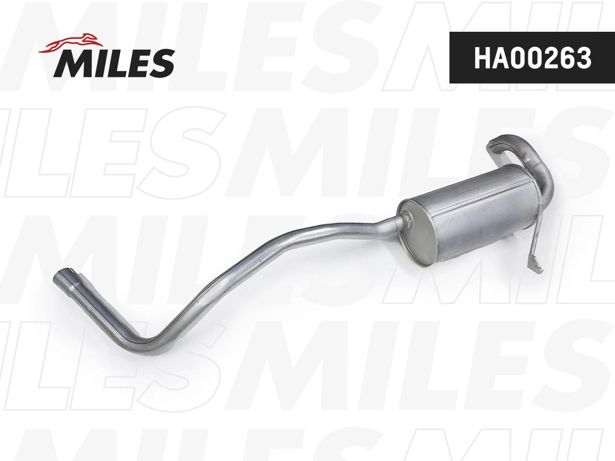 MILES hátsó hangtompító - HA00263 - TothCarparts