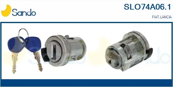 SANDO Zárhenger, gyújtáskapcsoló zár - SLO74A06.1 - TothCarparts