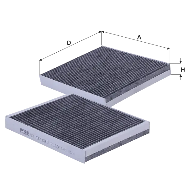 FIL FILTER szűrő, utastér levegő - HCK 7067 - TothCarparts