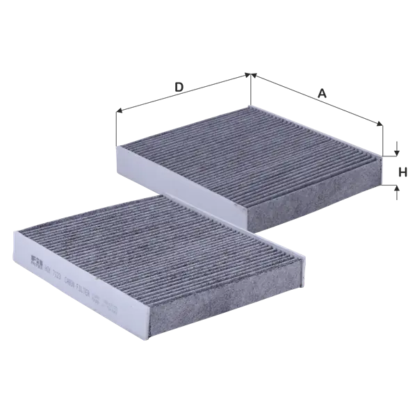FIL FILTER szűrő, utastér levegő - HCK 7123 - TothCarparts